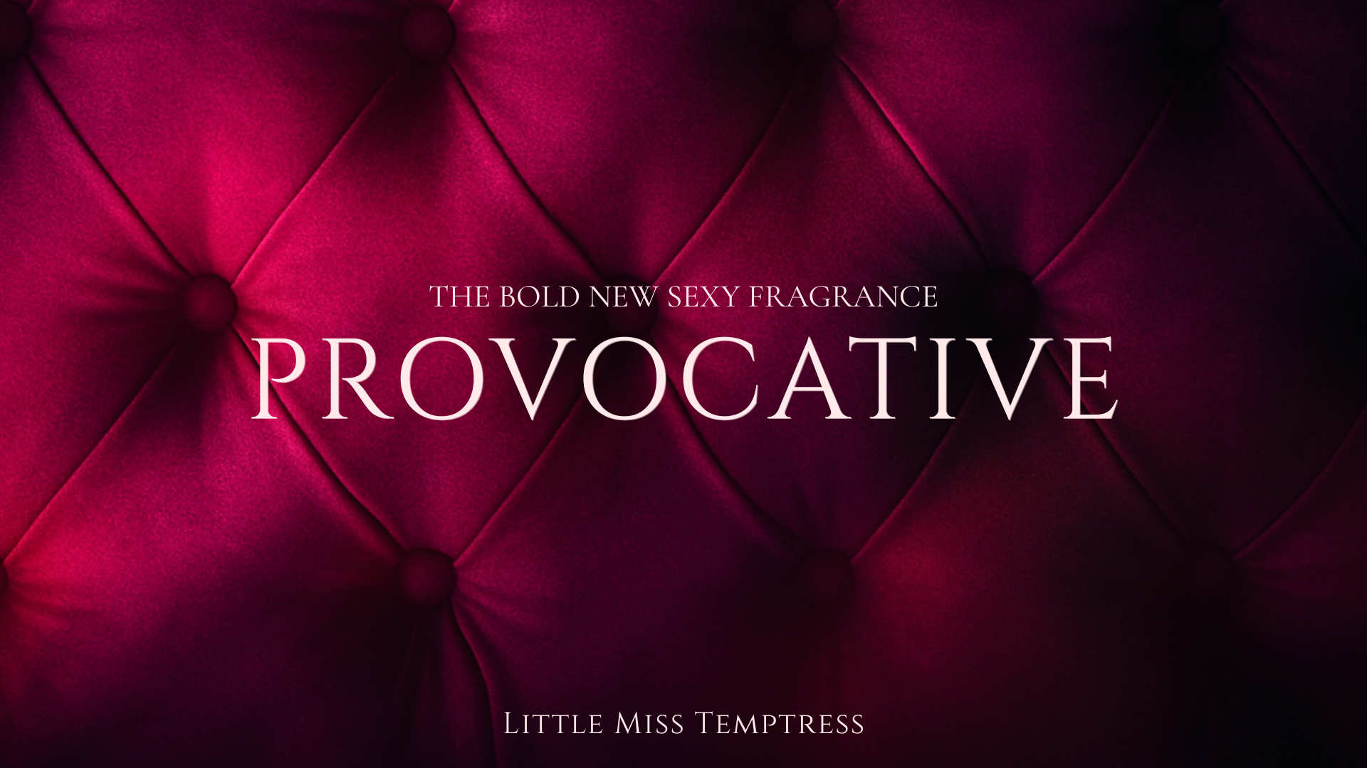 Little Miss Temptress Provocative Promo Banner